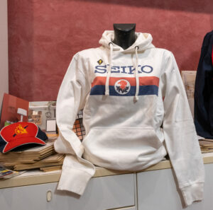 FOTO di Felpa bianca Seiko